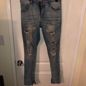 KDNK Light Blue Wash Jeans